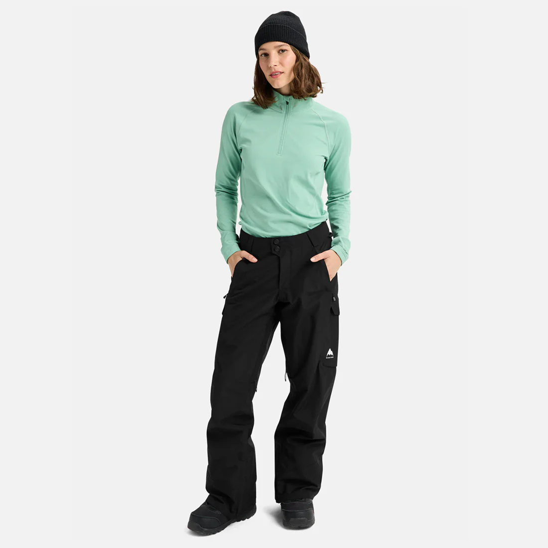 BURTON Women's Reserve 2L Pant 2026 - True Black - Image 7