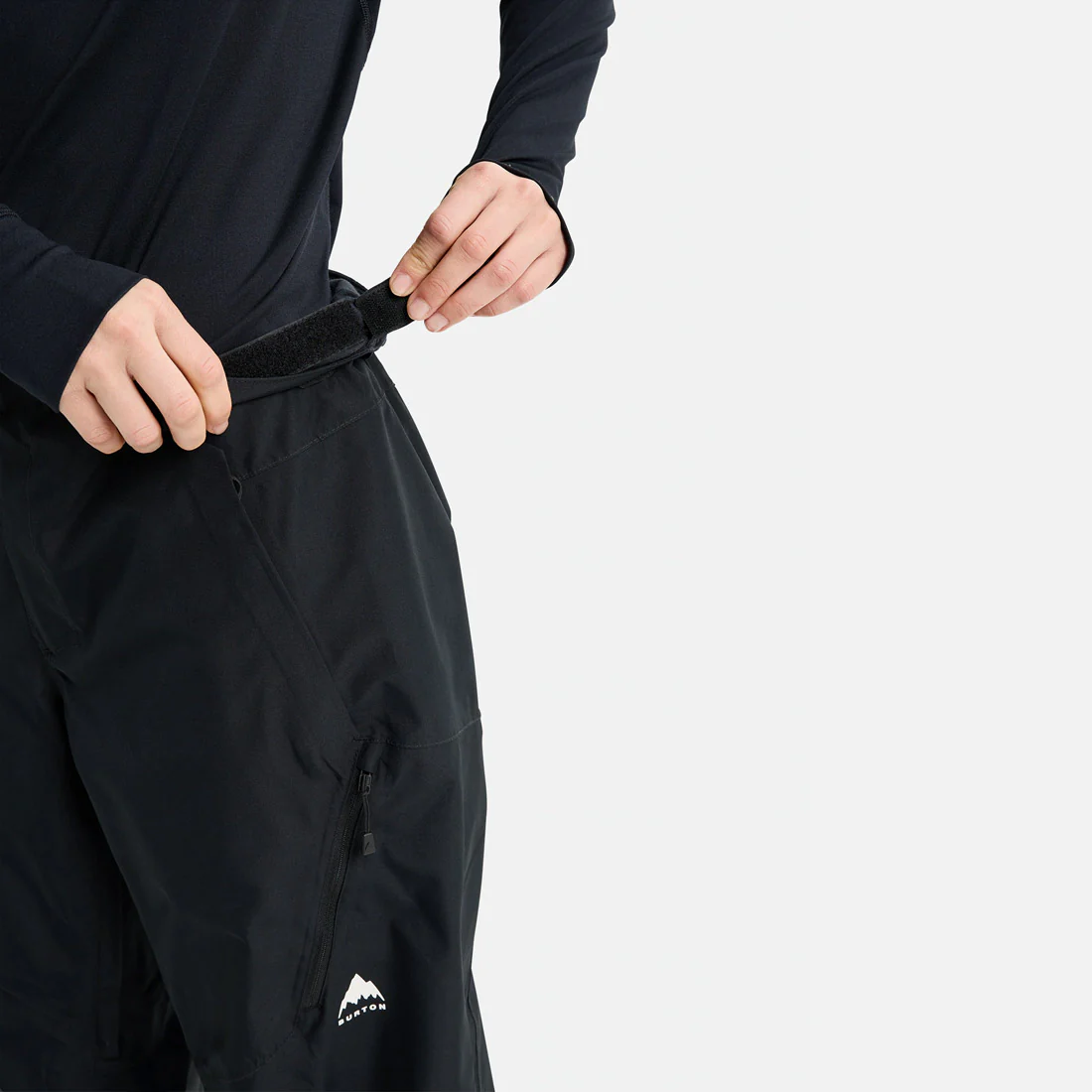 BURTON Women's Reserve 2L Relaxed Pant 2026 - True Black - Image 4