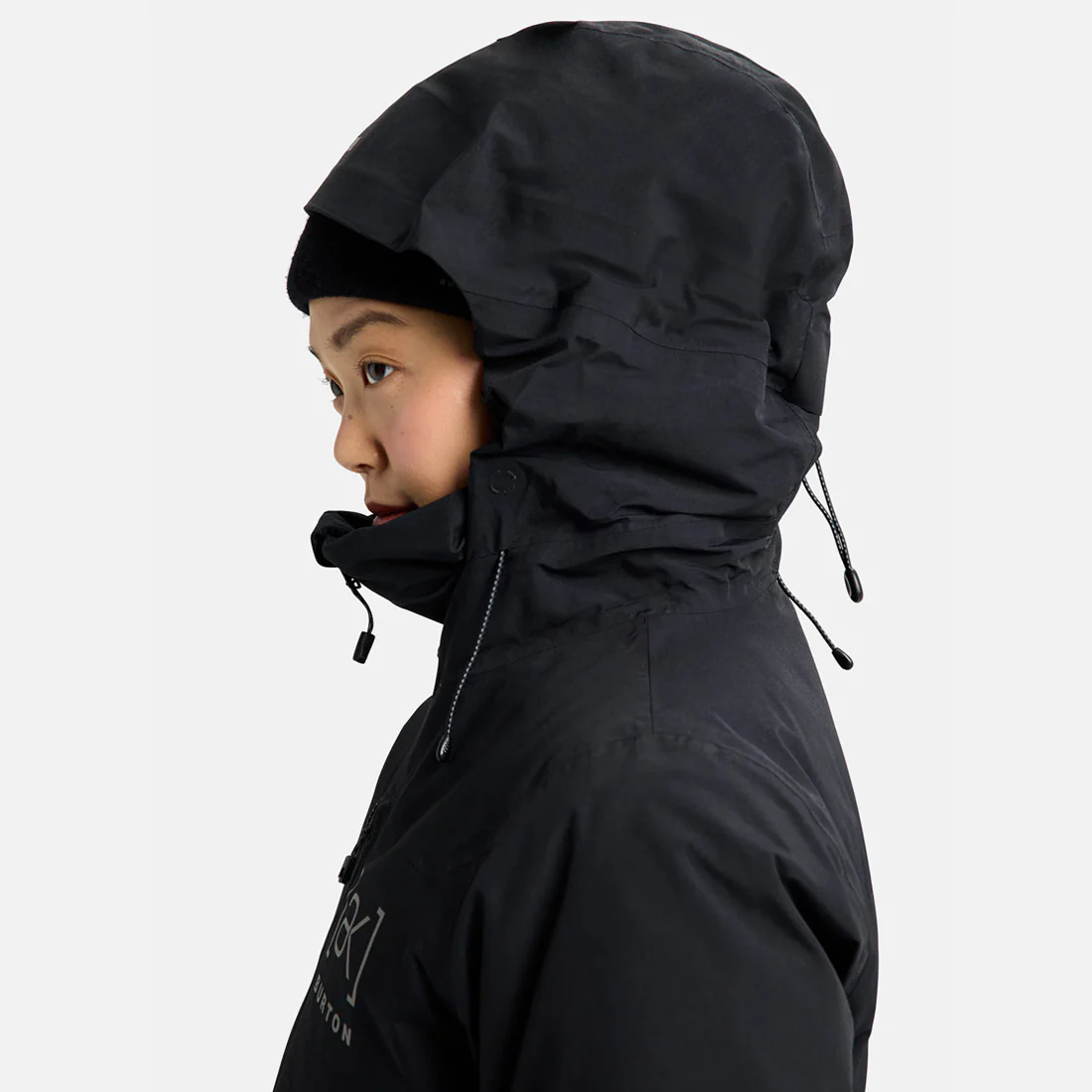 BURTON Women's [ak] Gore-Tex 2L Flare Down Jacket 2026 - True Black - Image 4