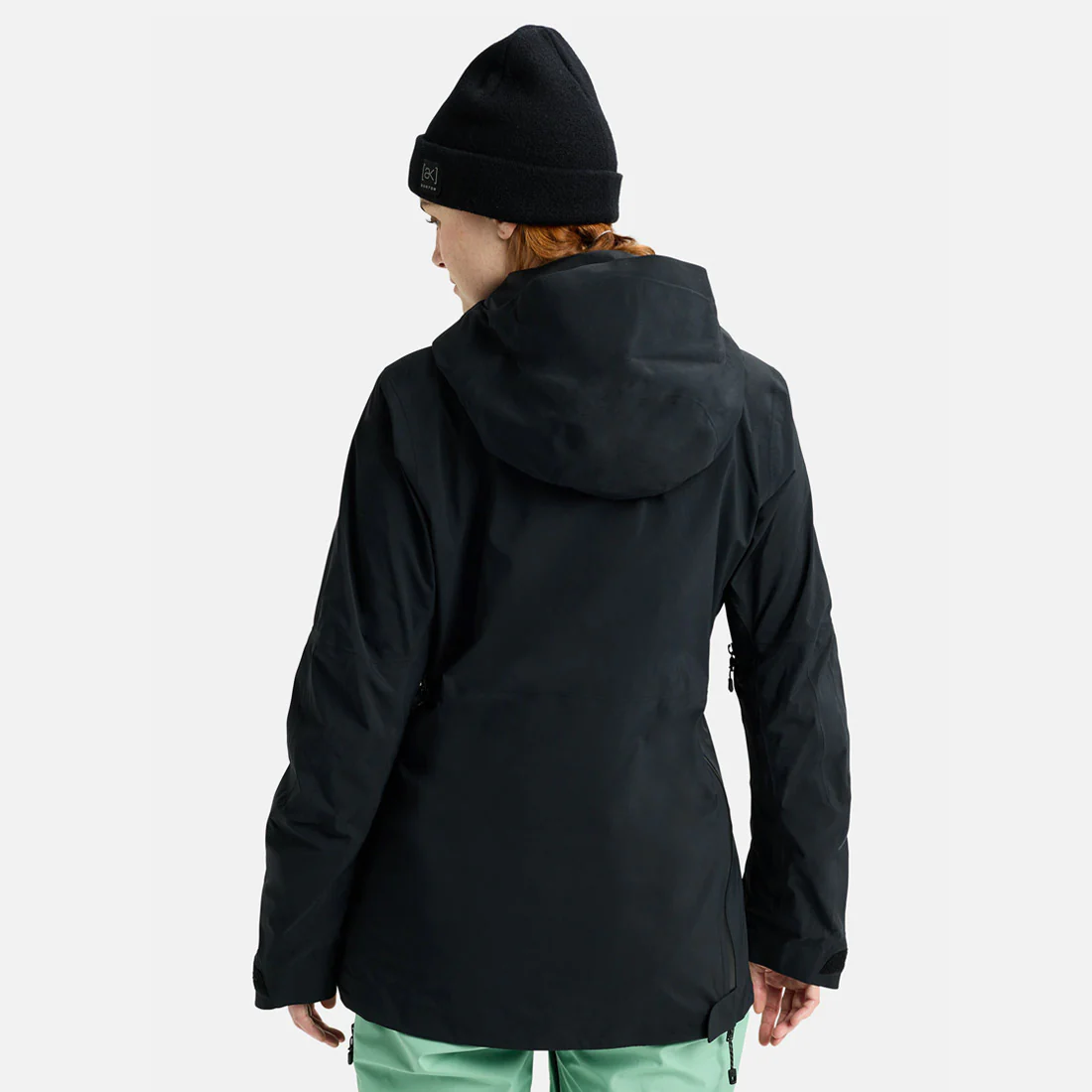 BURTON Women's [ak] Gore-Tex 2L Kimmy Anorak 2026 - True Black - Image 2
