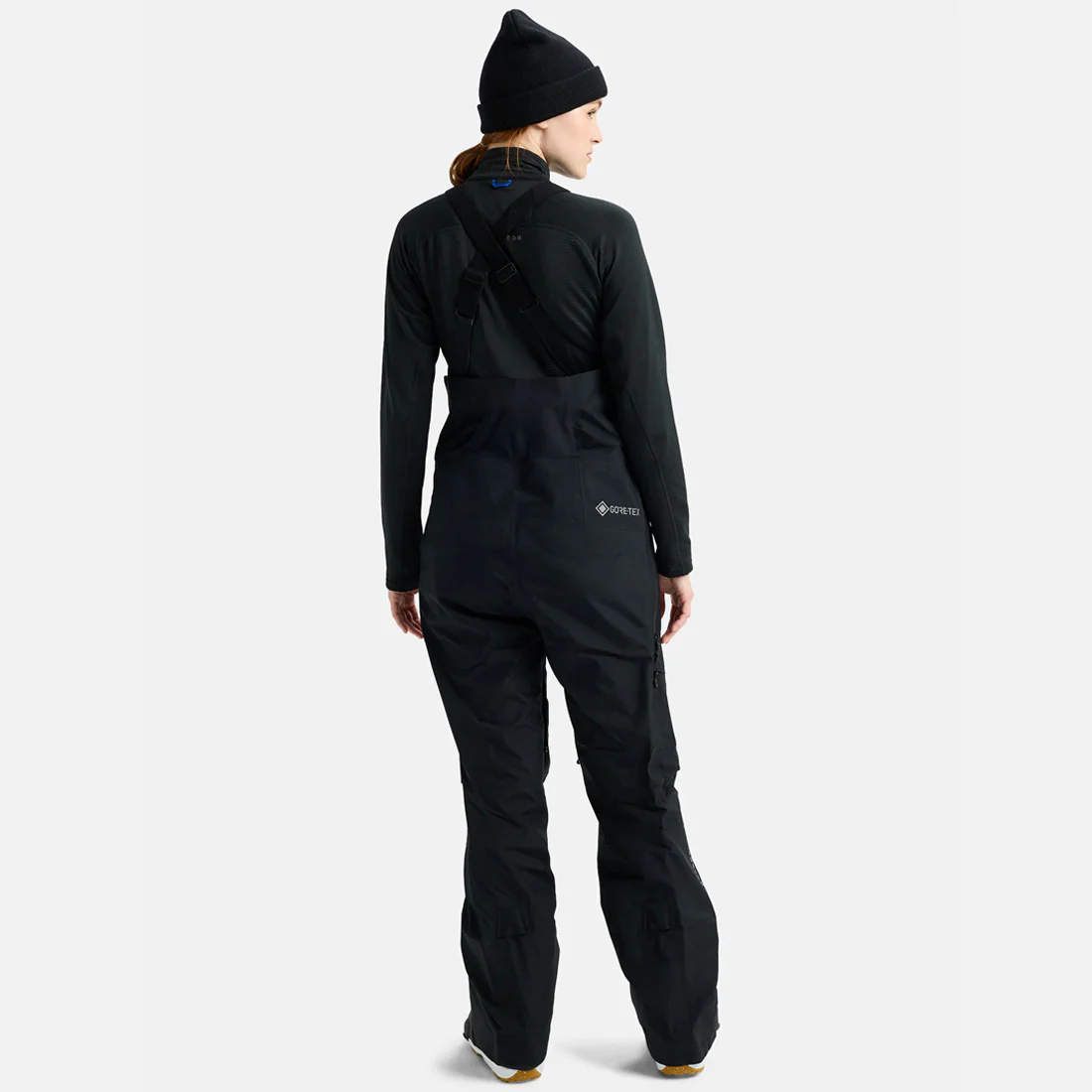 BURTON Women's [ak] Gore-Tex 3L Kimmy Bib Pant 2026 - True Black - Image 2
