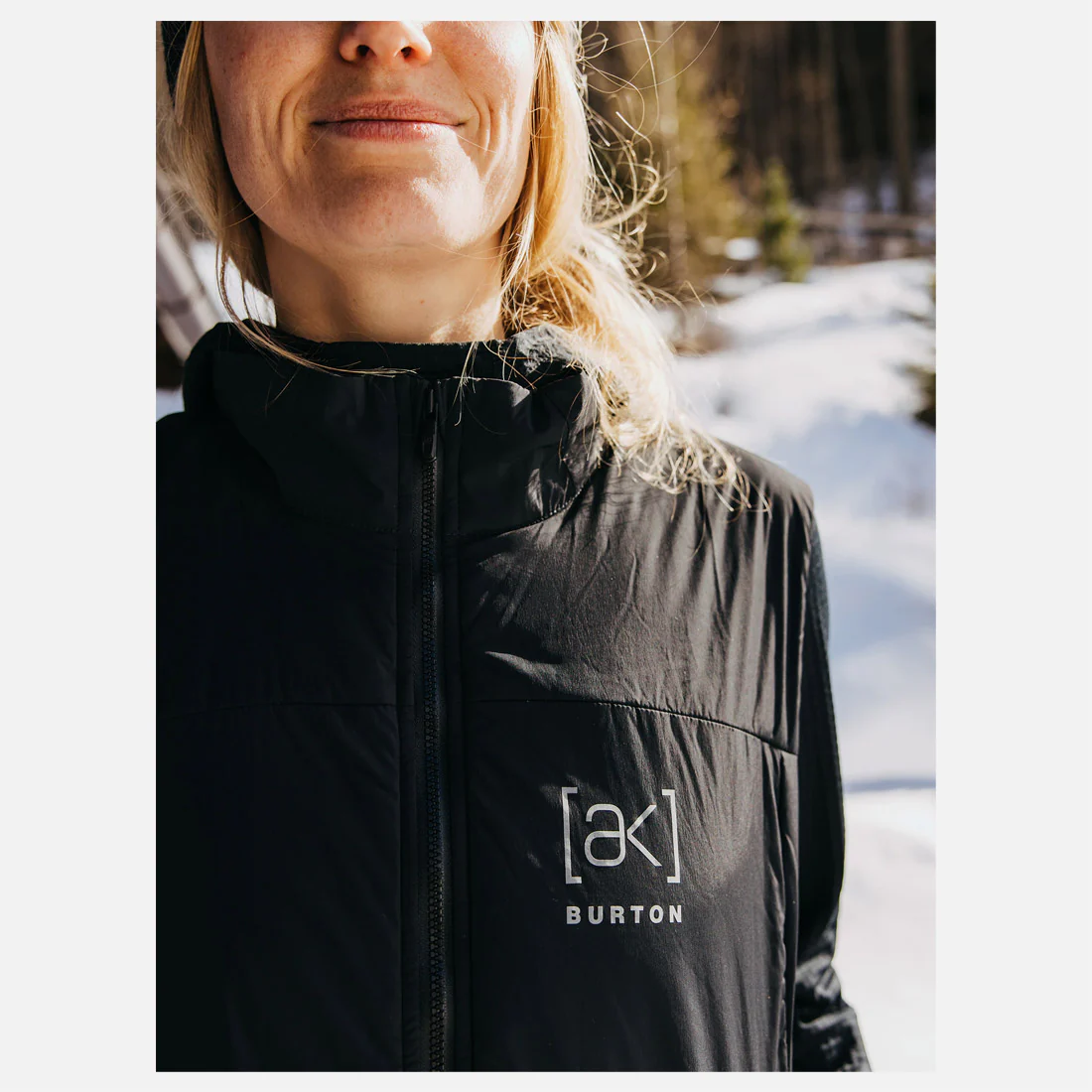 BURTON Women's [ak] Helium Stretch Insulated Vest 2026 - True Black - Image 4