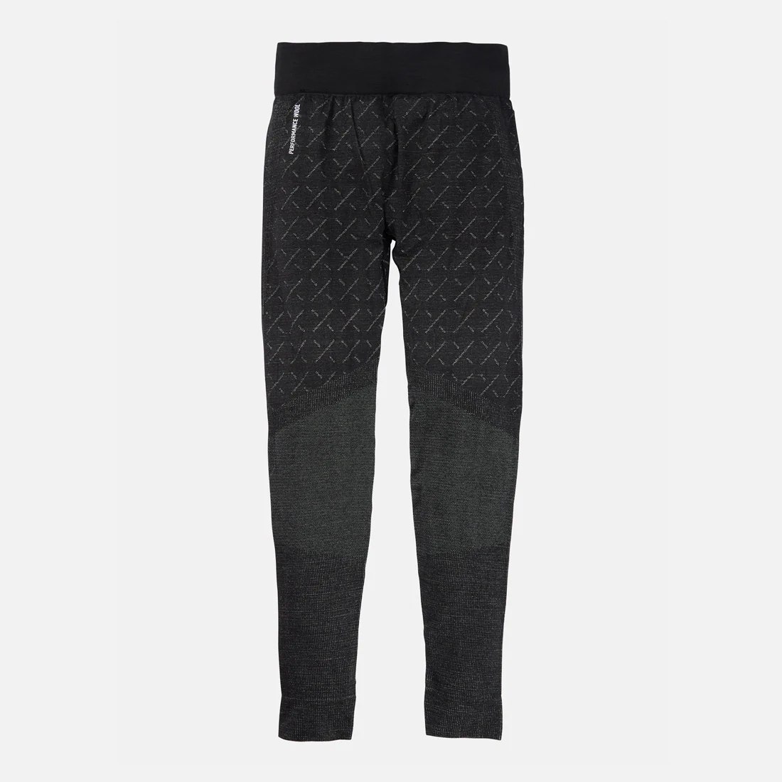 BURTON Women's [ak] Slokar Merino Base Layer Pants 2026 - True Black/Gray Cloud - Image 4