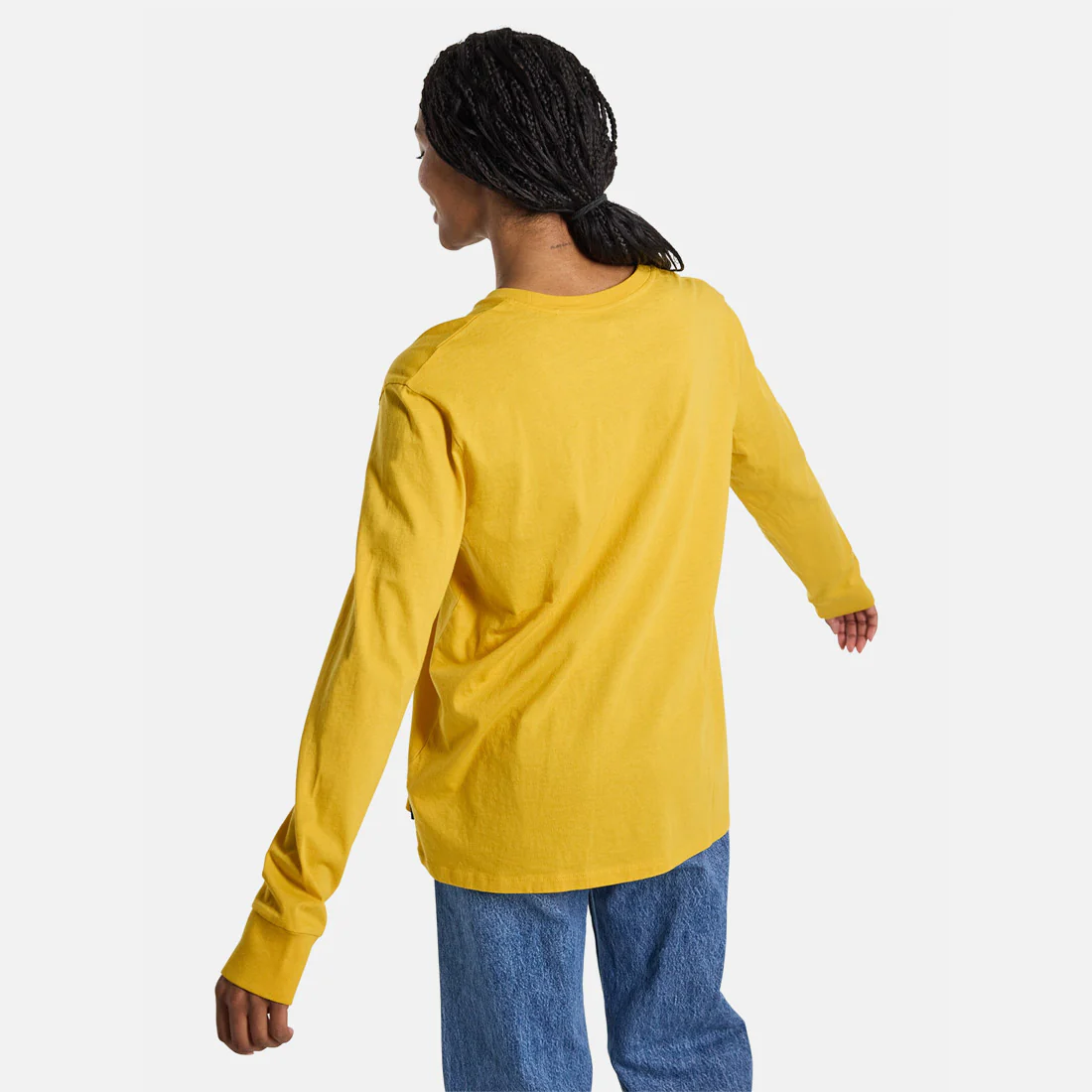 BURTON Women's BRTN Long Sleeve Tee - Goldenrod - Image 3