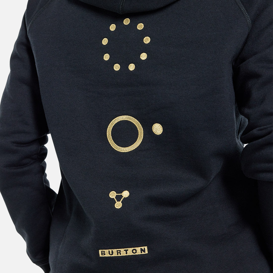 BURTON Women's Family Tree Pullover Hood - True Black - Image 4