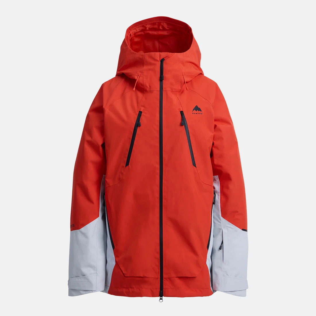 BURTON Women's Gore-Tex 2L Reserve Jacket 2026 - Fiesta Red/Gray Cloud - Image 10