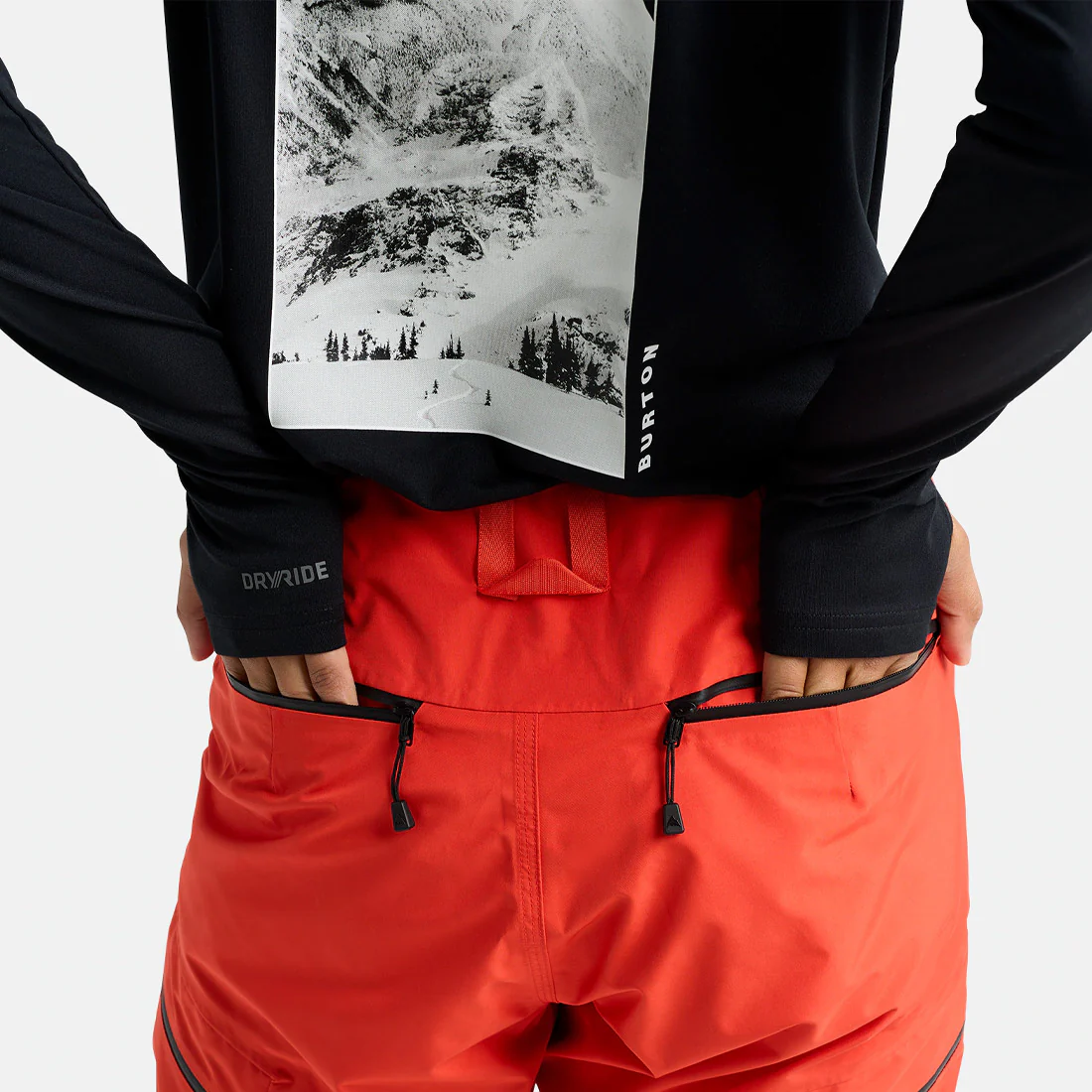 BURTON Women's Gore-Tex 2L Reserve Pant 2026 - Fiesta Red - Image 3