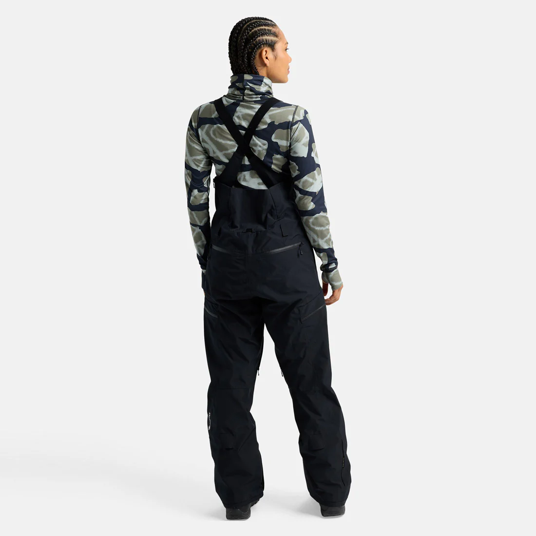 BURTON Women's Gore-Tex 2L Reserve Bib Pant 2026 - True Black - Image 2