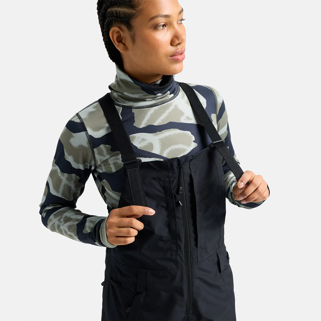 BURTON Women's Gore-Tex 2L Reserve Bib Pant 2026 - True Black - Image 3
