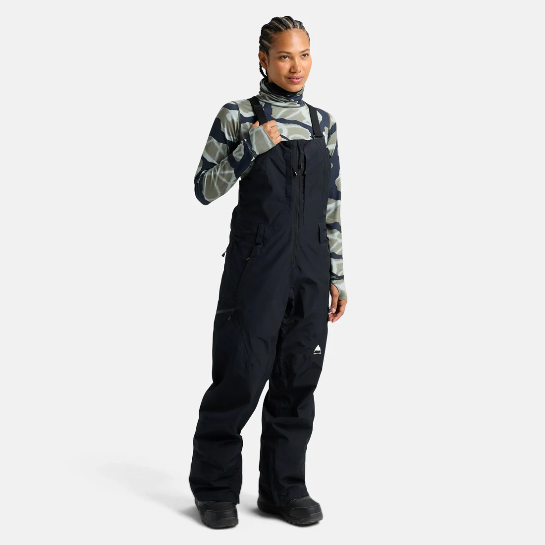 BURTON Women's Gore-Tex 2L Reserve Bib Pant 2026 - True Black - Image 7