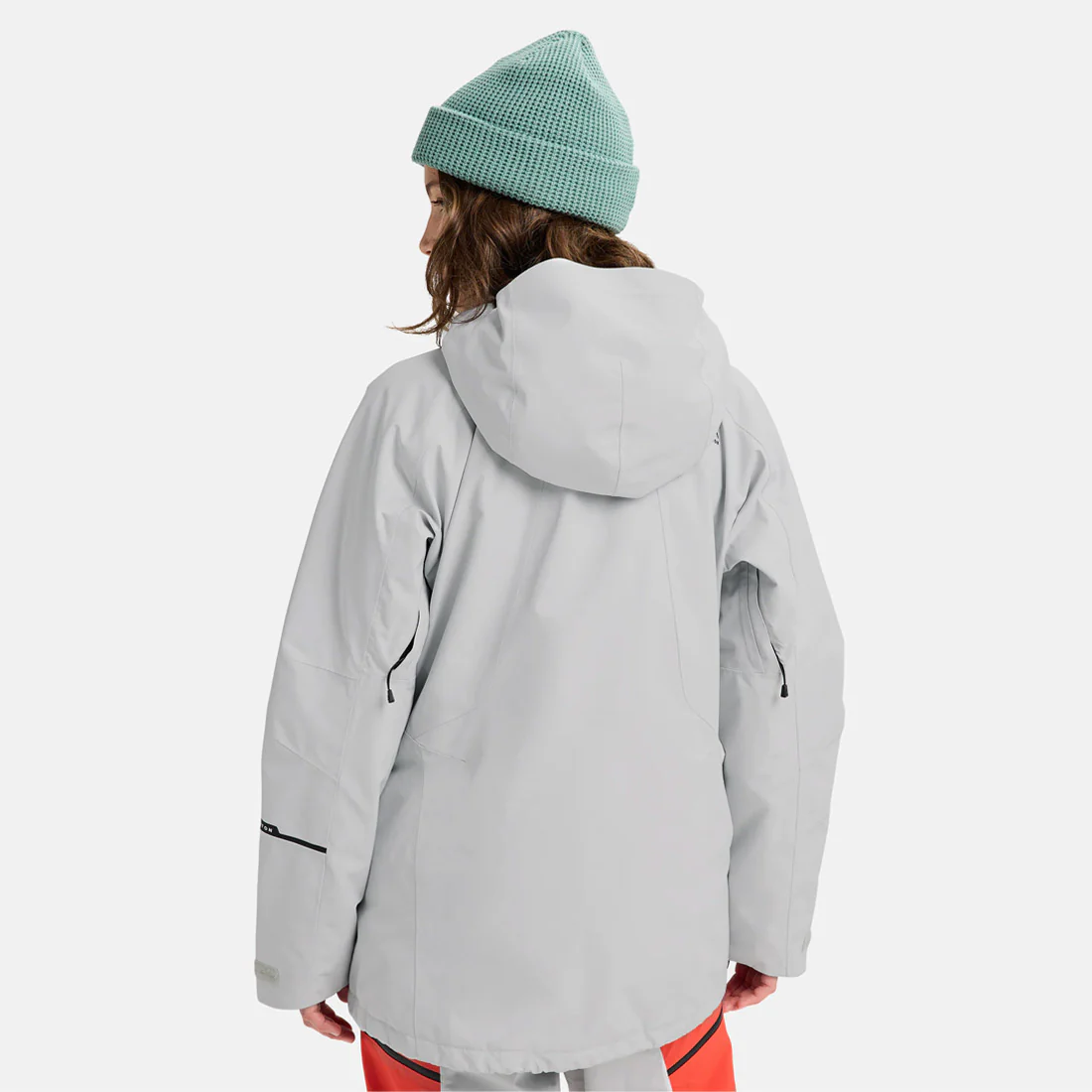 BURTON Women's Gore-Tex 2L Reserve Insulated Jacket 2026 - Gray Cloud - Image 3