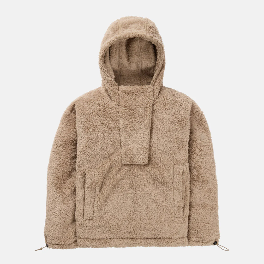 BURTON Women's Lemma Fleece Pullover Hood - Summit Taupe - Image 5