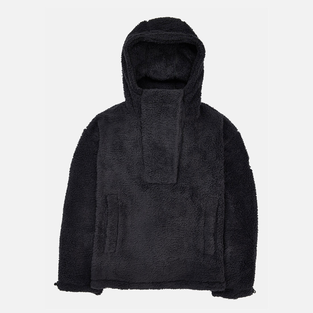 BURTON Women's Lemma Fleece Pullover Hood - True Black - Image 5