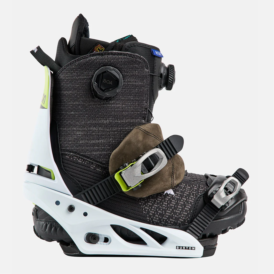 BURTON Women's Lexa X LTD Bindings - Green/White/Black - Image 5