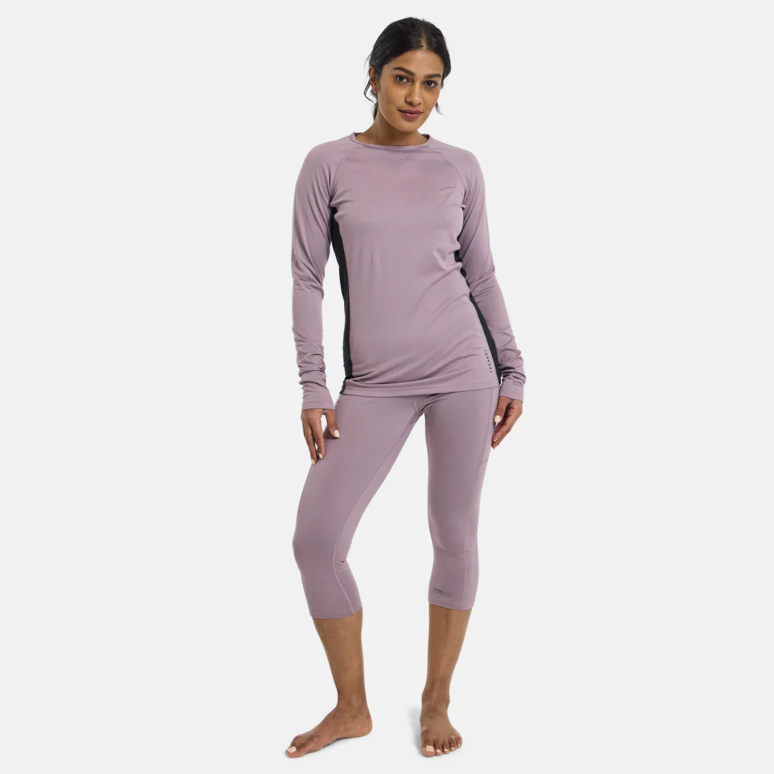BURTON Women's Midweight X Base Layer Crew - Elderberry - Image 3