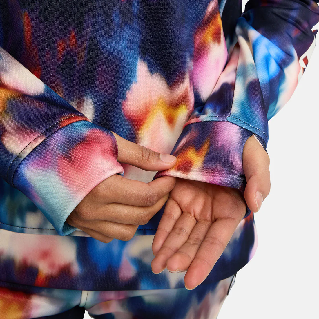 BURTON Women's Oak Crew - Floral Blur - Image 3