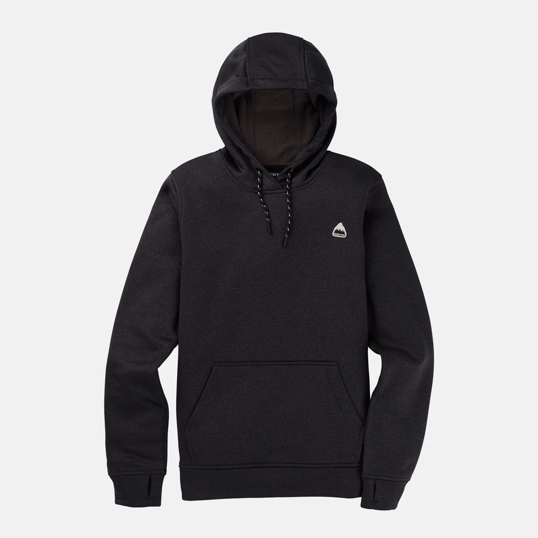 BURTON Women's Oak Pullover Hood - True Black Heather - Image 4
