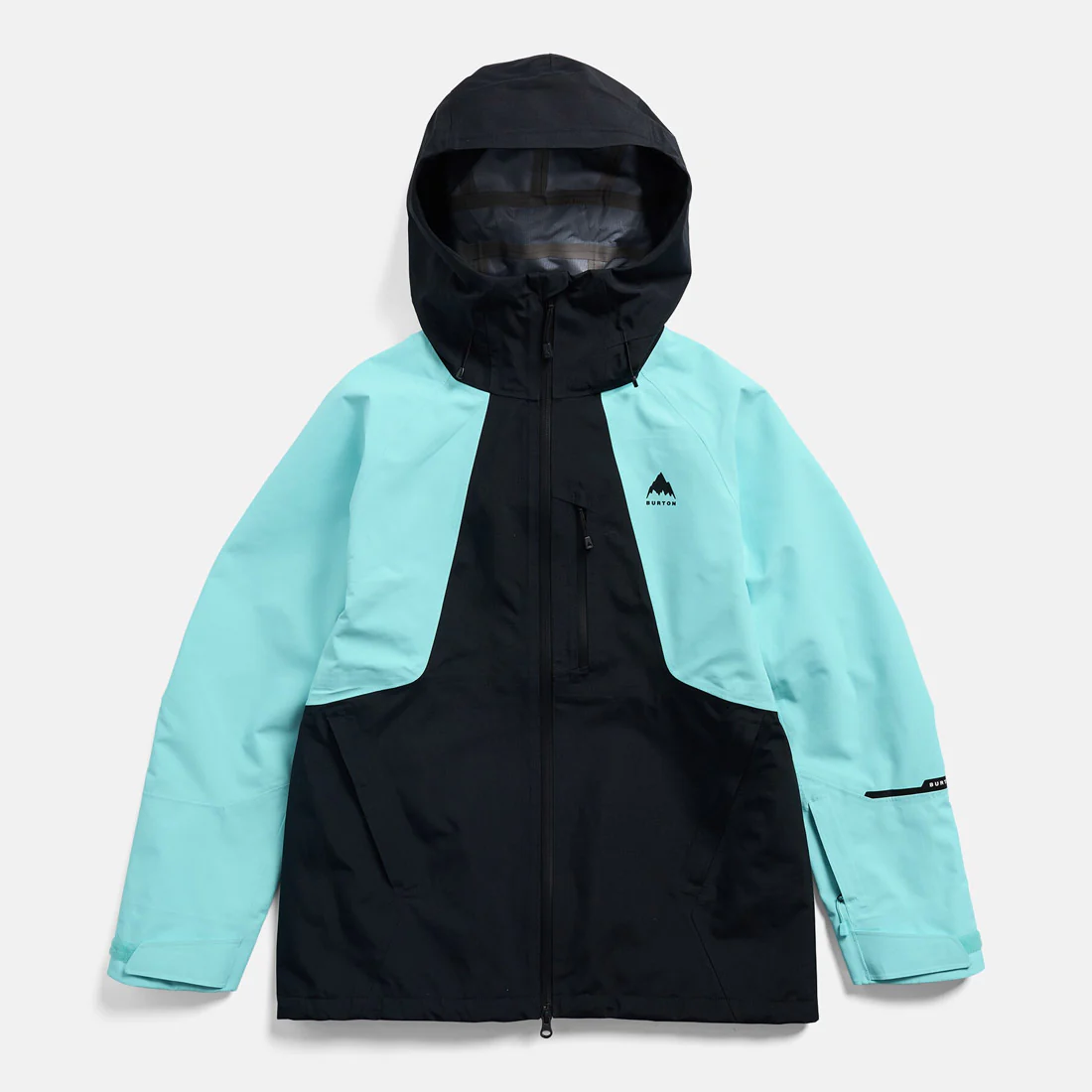 BURTON Women's Reserve 3L Jacket - True Black/Light Teal - Image 8