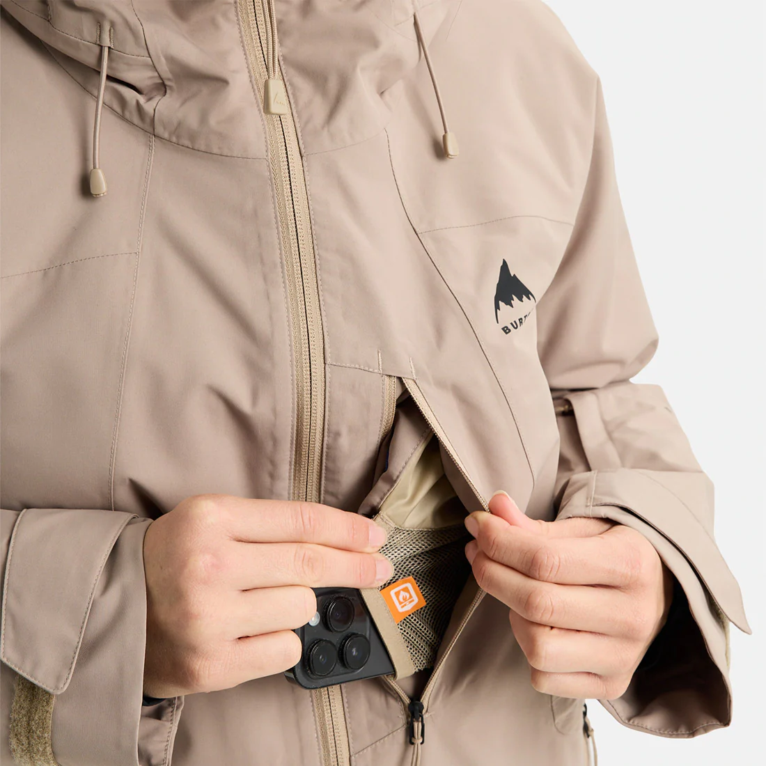 BURTON Women's Reserve 2L Insulated Jacket 2026 - Summit Taupe - Image 4