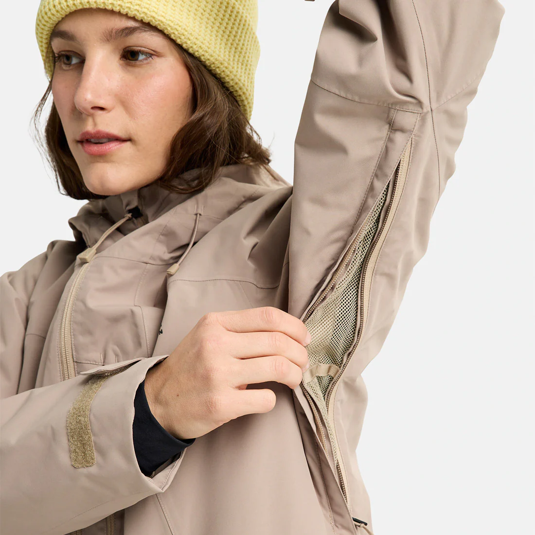 BURTON Women's Reserve 2L Insulated Jacket 2026 - Summit Taupe - Image 5