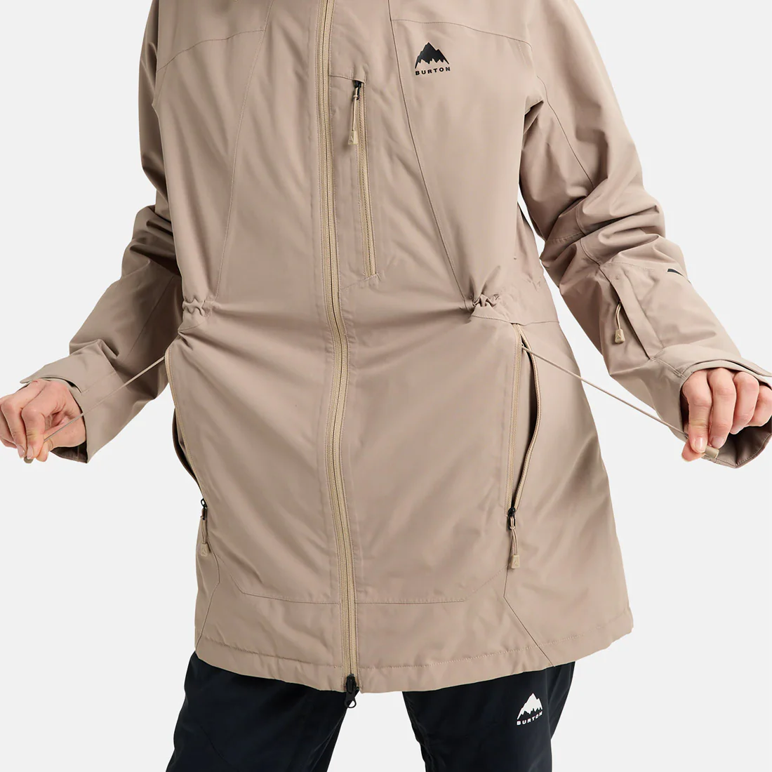 BURTON Women's Reserve 2L Insulated Jacket 2026 - Summit Taupe - Image 6