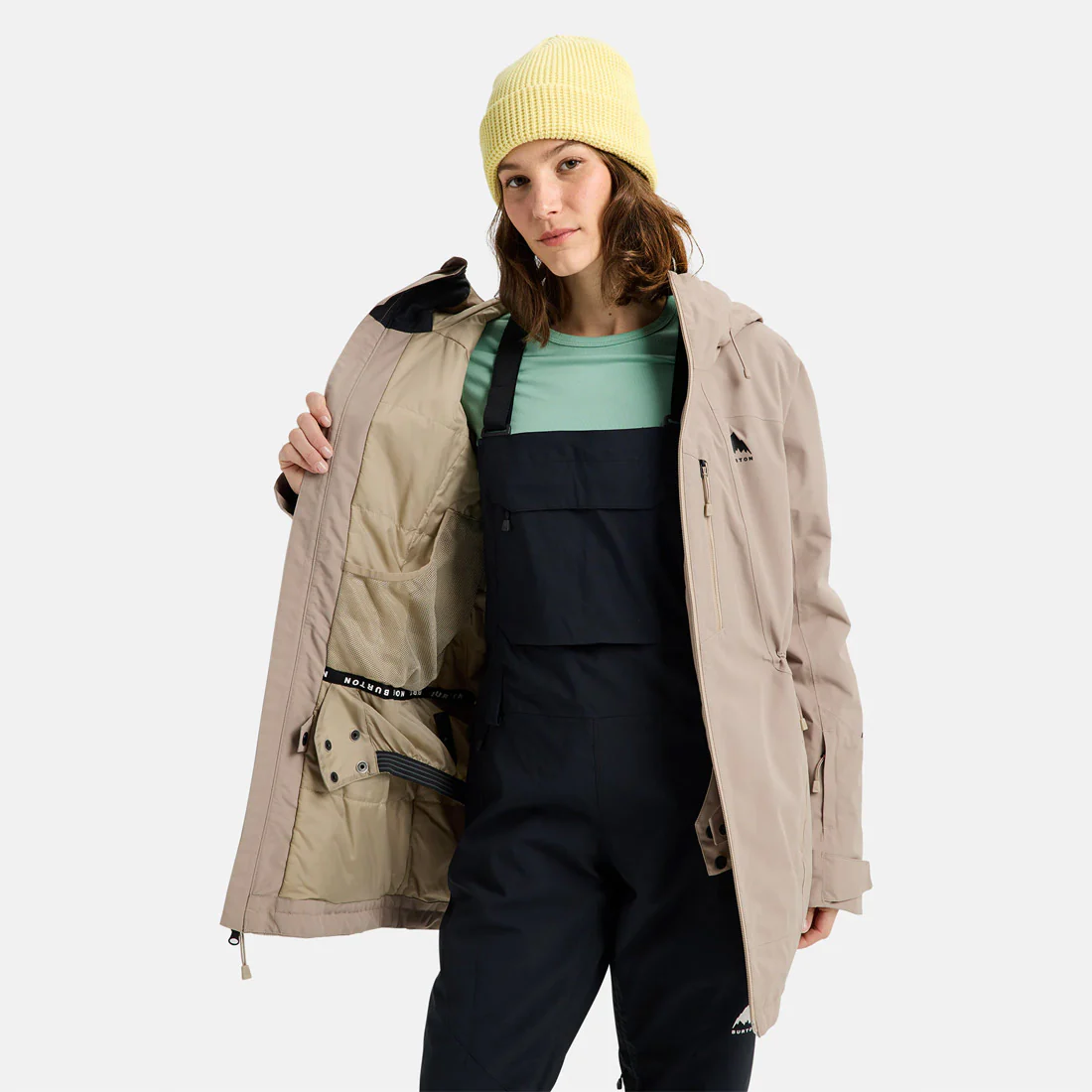 BURTON Women's Reserve 2L Insulated Jacket 2026 - Summit Taupe - Image 7