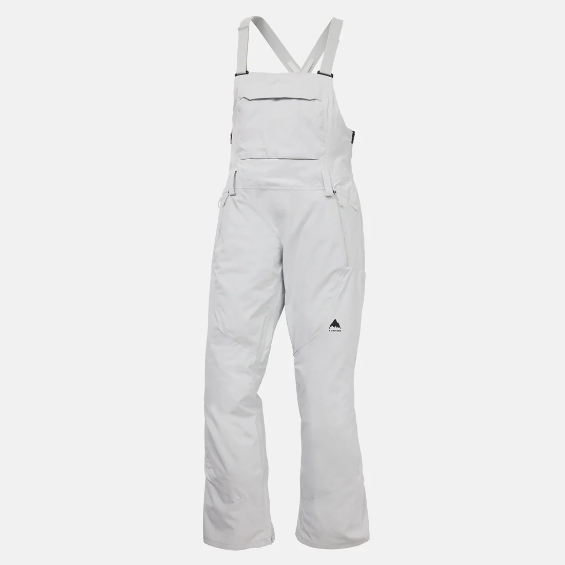 BURTON Women's Reserve Stretch Bib Pant 2026 - Gray Cloud - Image 7