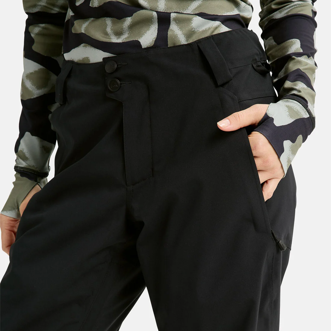 BURTON Women's Reserve Stretch Pant 2026 - True Black - Image 4