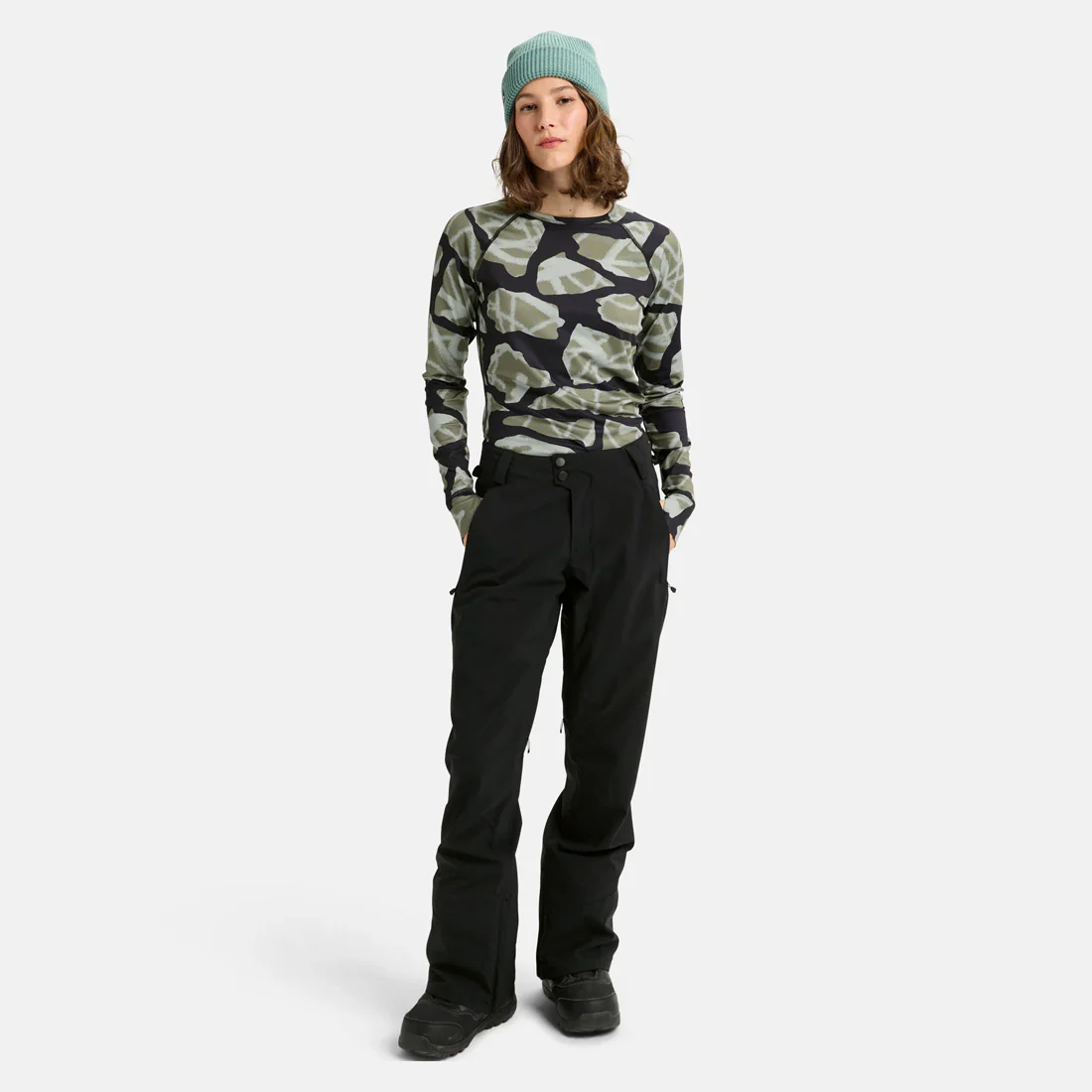 BURTON Women's Reserve Stretch Pant 2026 - True Black - Image 7