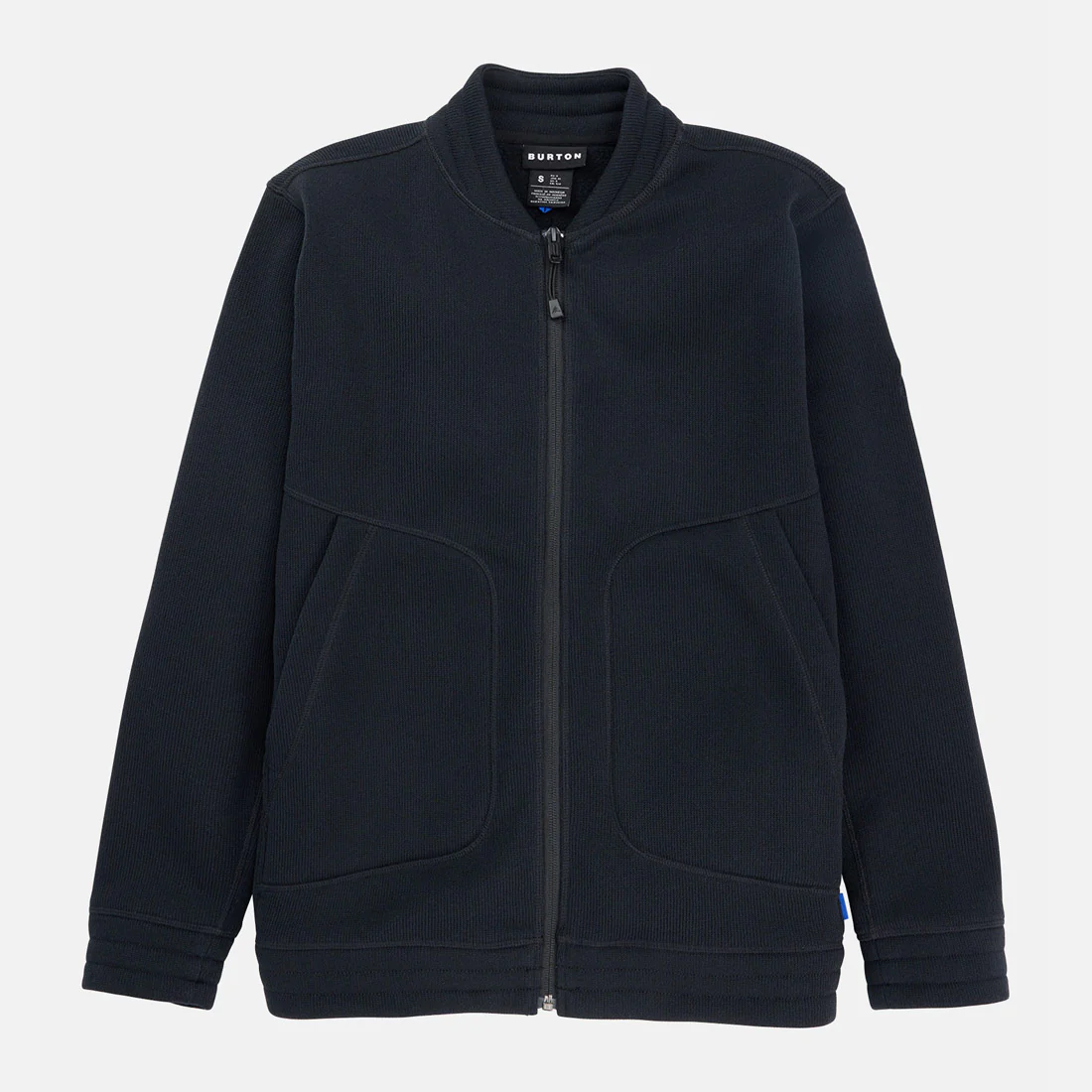 BURTON Women's Runin Fleece Full Zip - True Black - Image 5