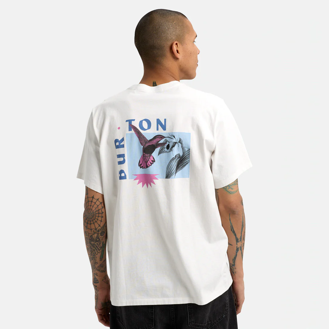 BURTON Yeasayer 26 Tee - Stout White - Image 3