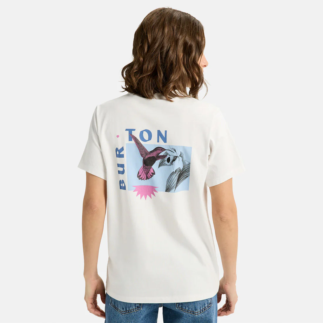 BURTON Yeasayer 26 Tee - Stout White - Image 4
