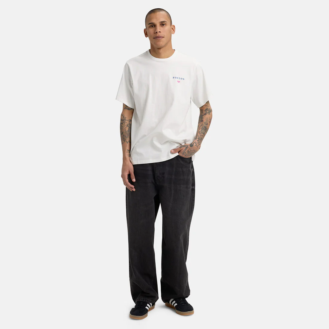 BURTON Yeasayer 26 Tee - Stout White - Image 5
