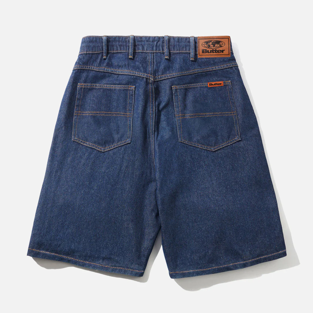 BUTTER GOODS Baggy Denim Shorts - Dark Indigo - Image 2