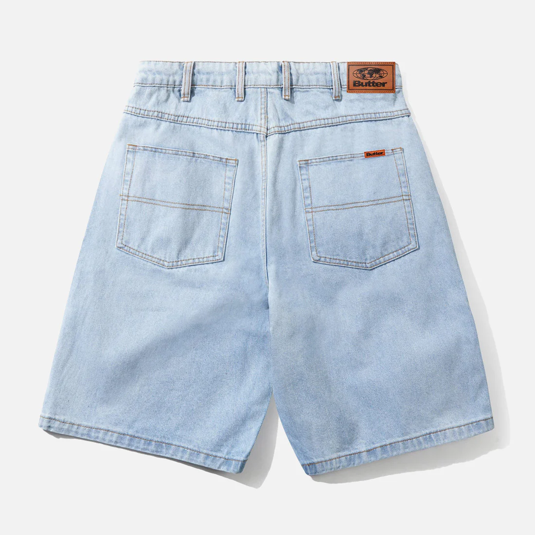 BUTTER GOODS Baggy Denim Shorts - Light Blue - Image 2