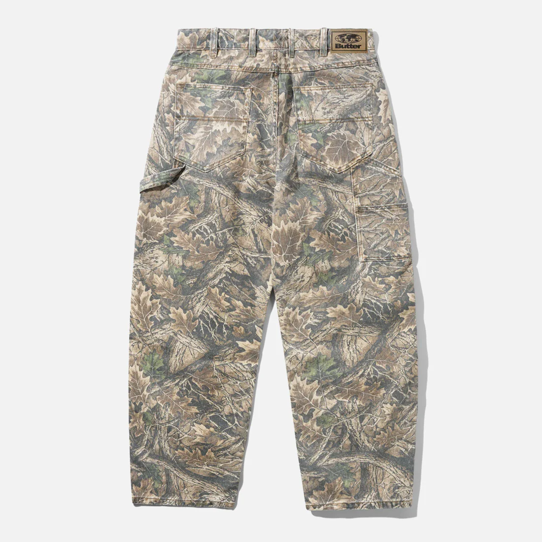 BUTTER GOODS Carpenter Denim Jeans - Forest Camo - Image 2