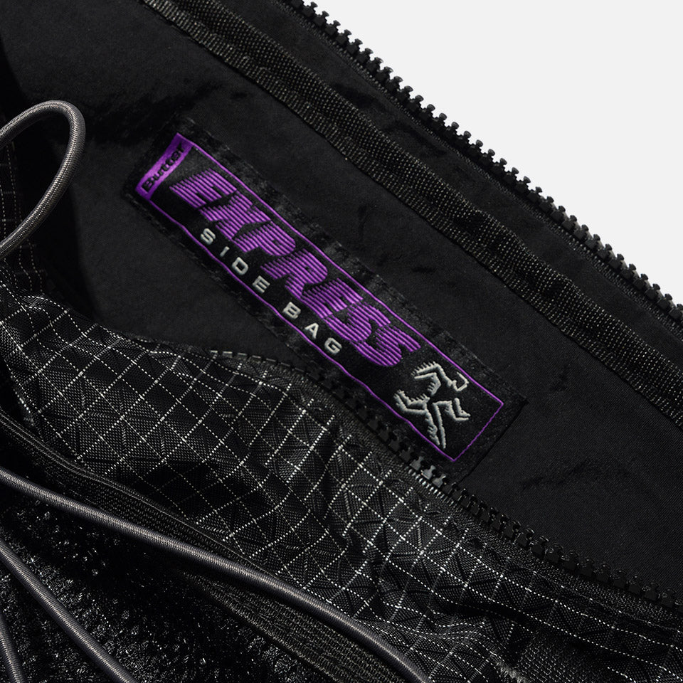 BUTTER GOODS Cordura Express Side Bag - Black - Image 2