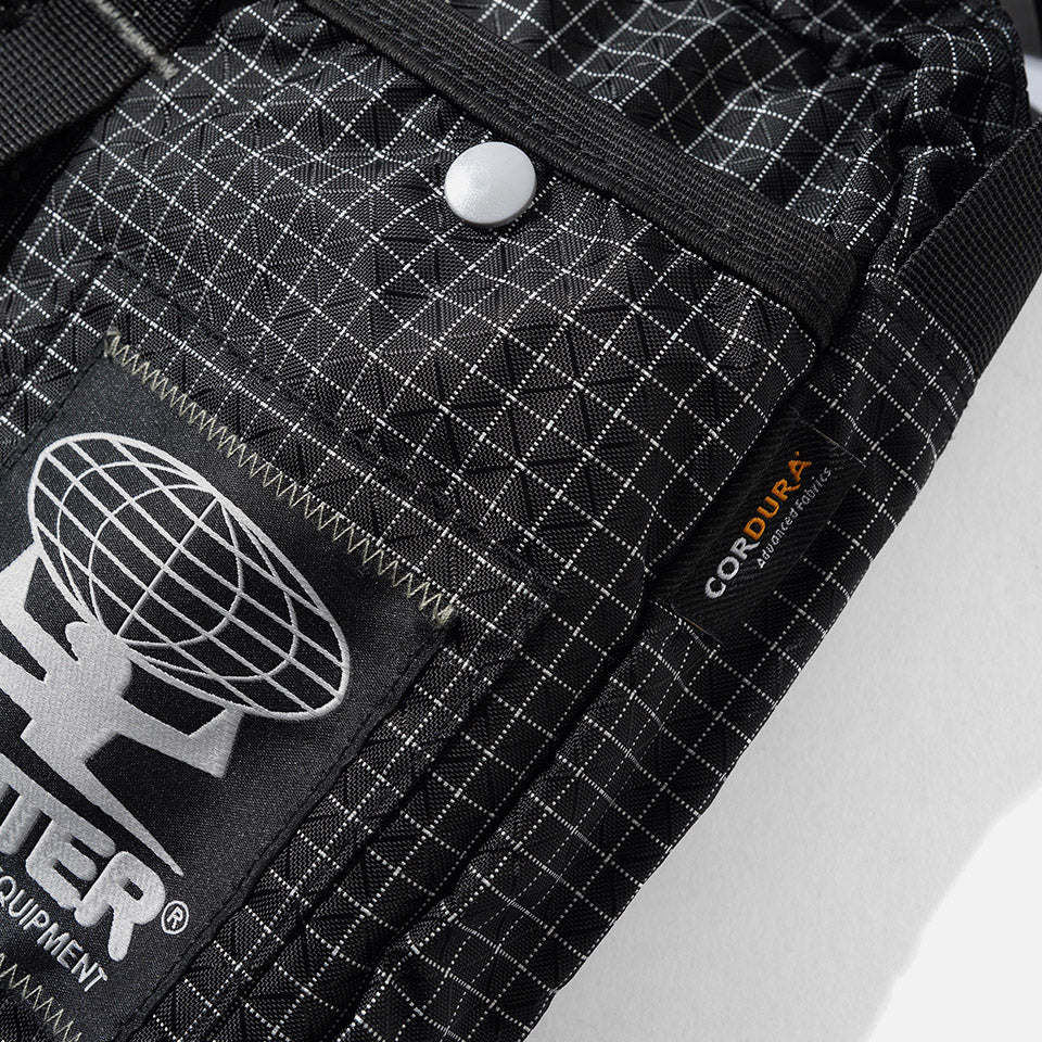BUTTER GOODS Cordura Express Side Bag - Black - Image 3