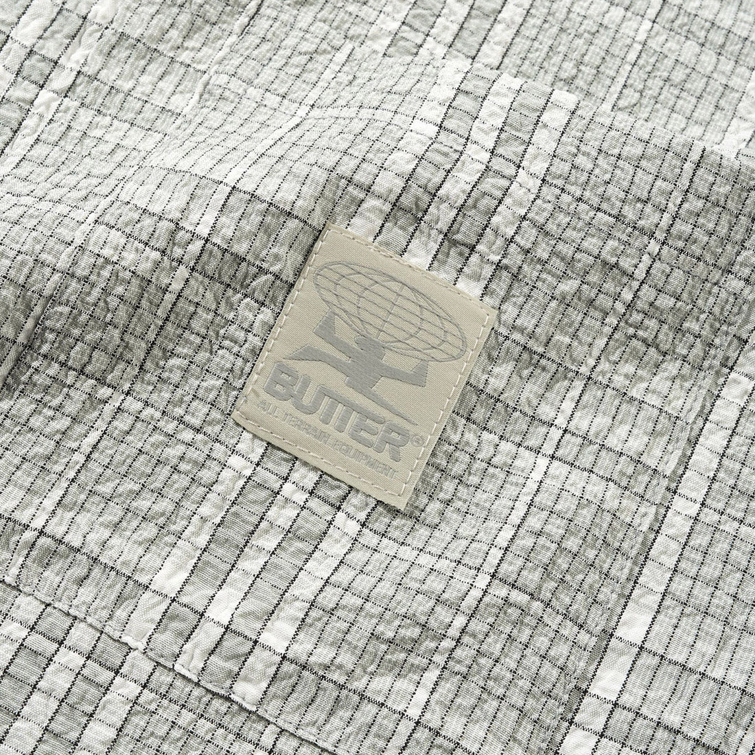 BUTTER GOODS Equipment S/S Shirt - Light Grey - Image 2