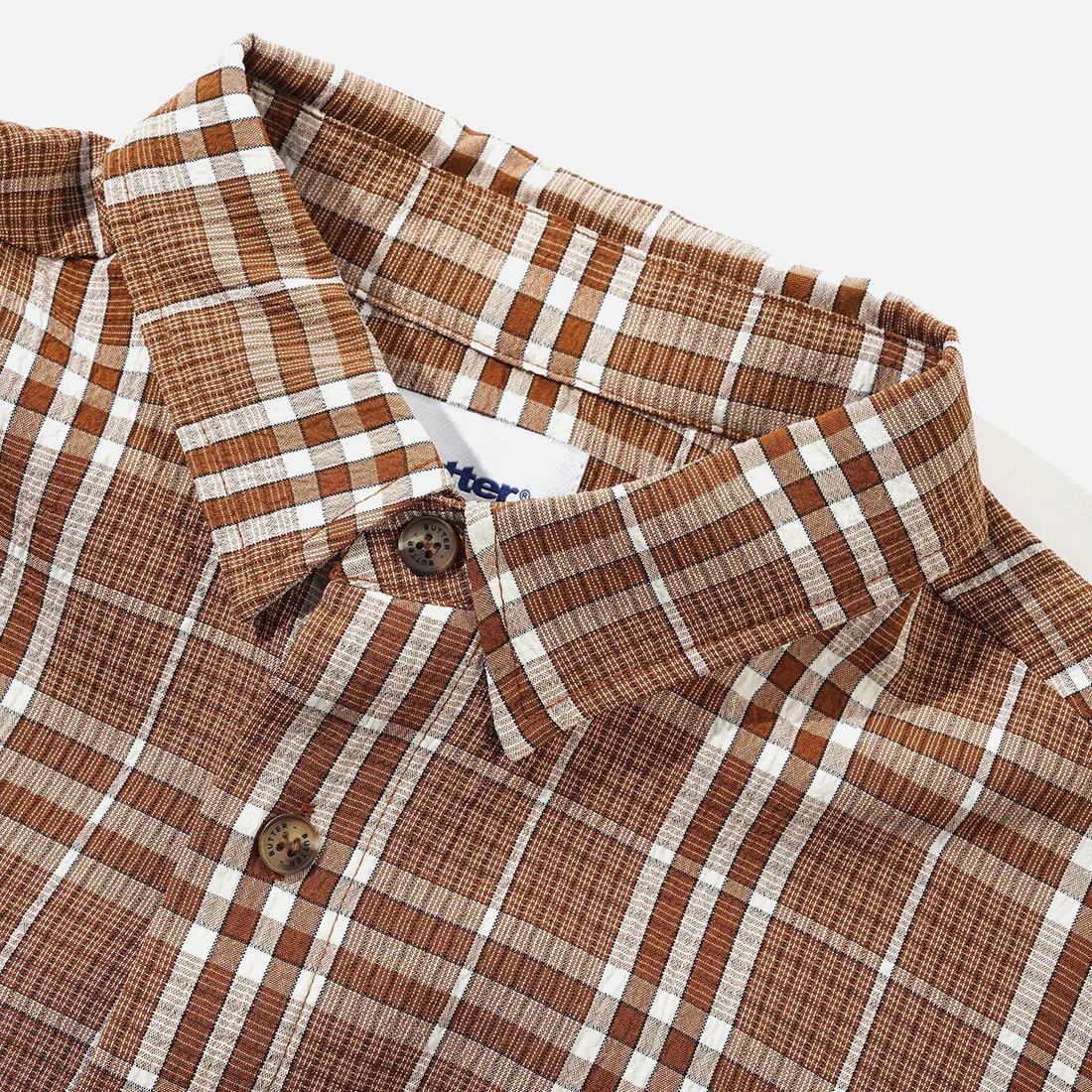 BUTTER GOODS Equipment S/S Shirt - Maple - Image 2