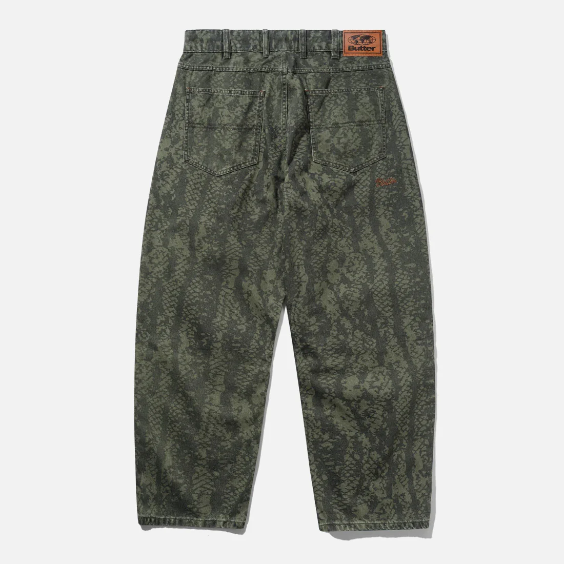 BUTTER GOODS Garage Denim Jeans - Lowland Camo - Image 2