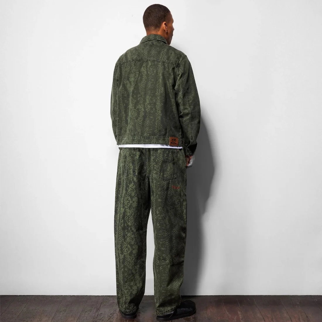 BUTTER GOODS Garage Denim Jeans - Lowland Camo - Image 7