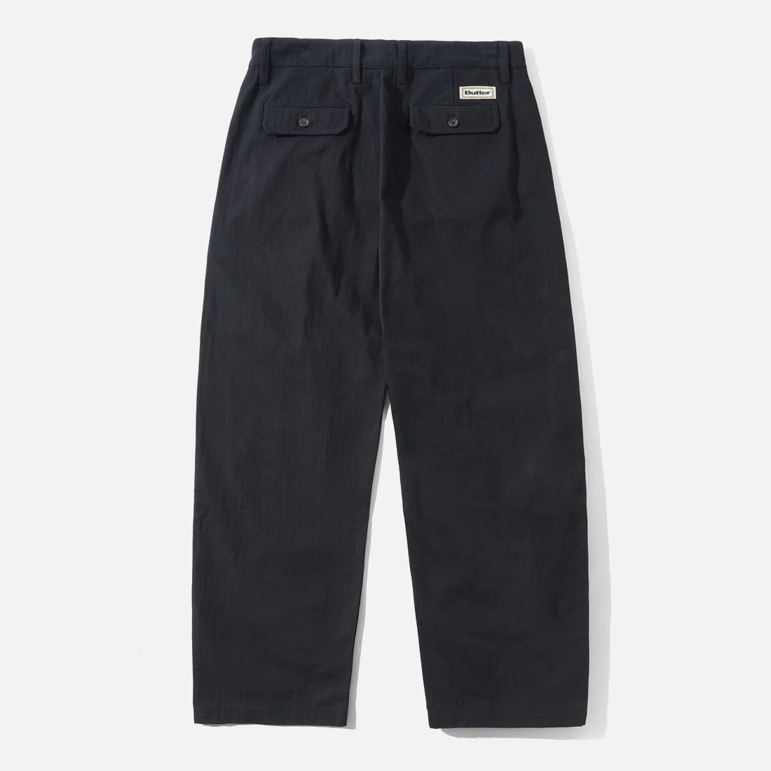 BUTTER GOODS Pleated Trousers - Black - Image 2