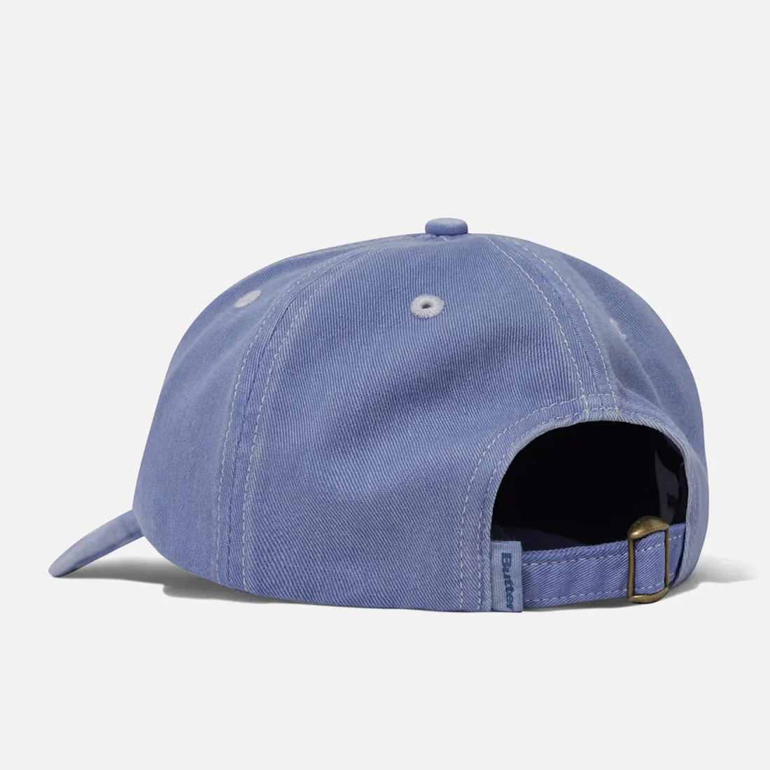 BUTTER GOODS Rounded Logo 6 Panel Cap - Washed Sky - Image 2