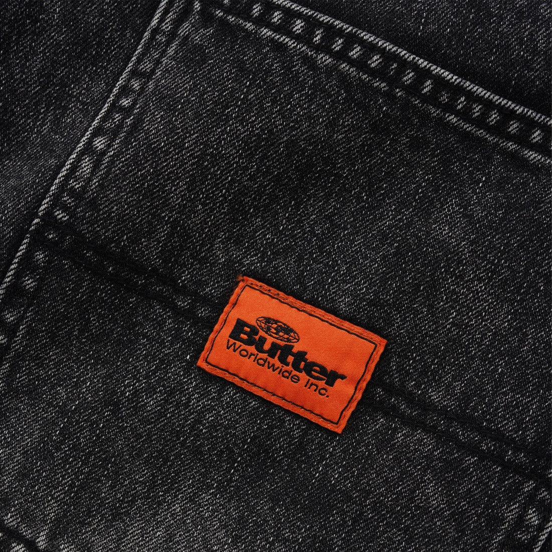 BUTTER GOODS Santosuosso Denim Jeans - Stonewash Black - Image 3