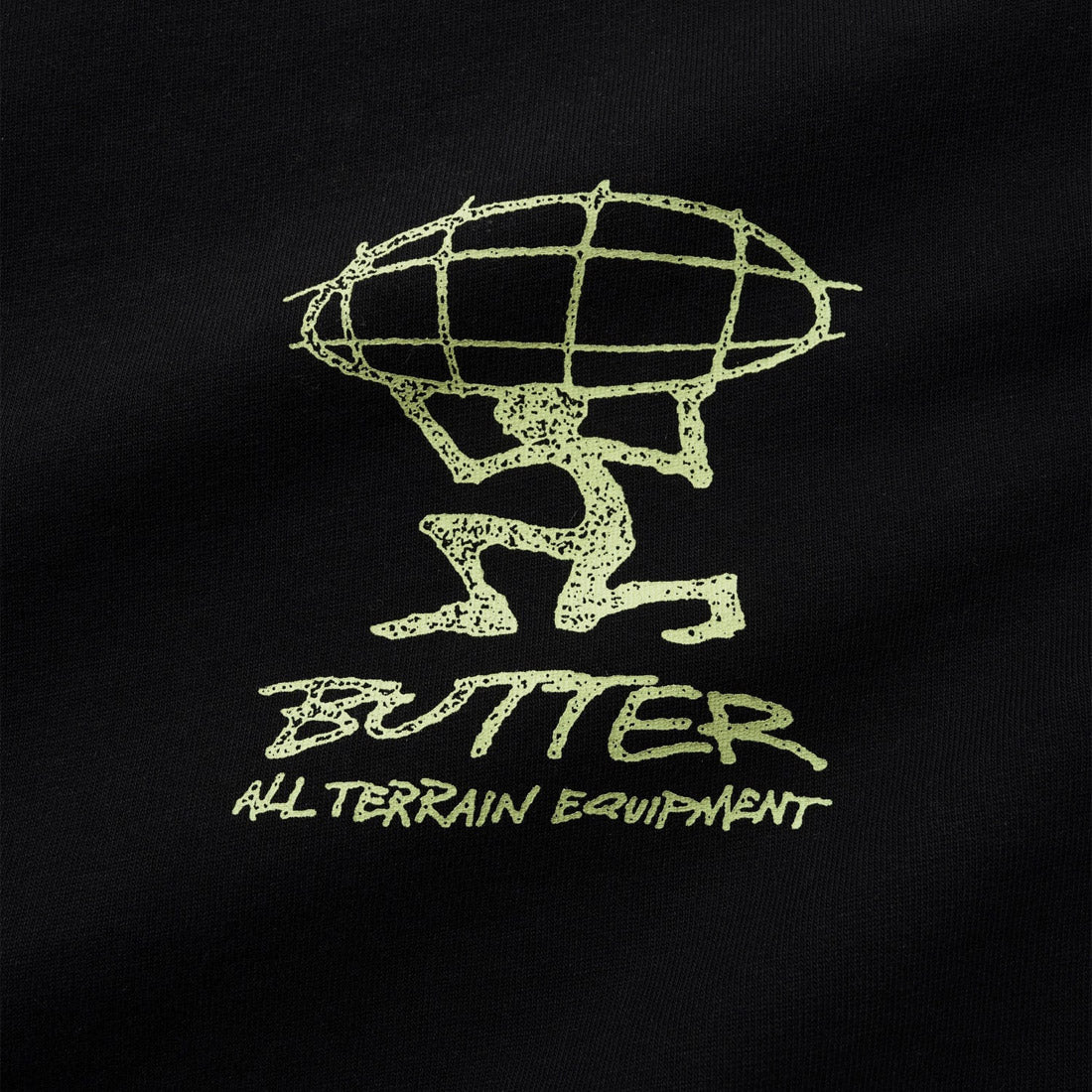 BUTTER GOODS Terrain Tee - Black - Image 3