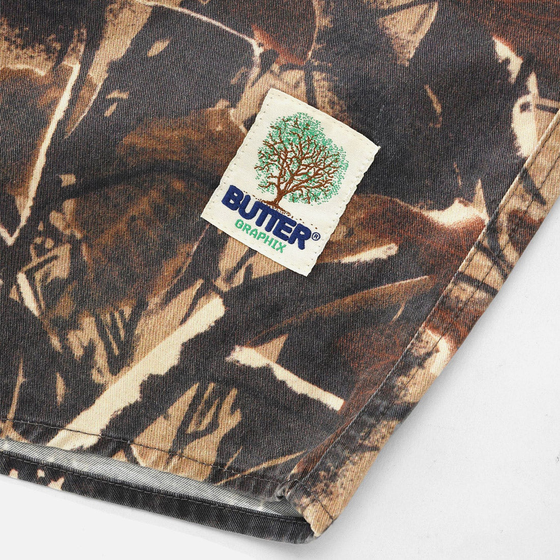 BUTTER GOODS Washed Pocket Shirt - Camo - Image 3