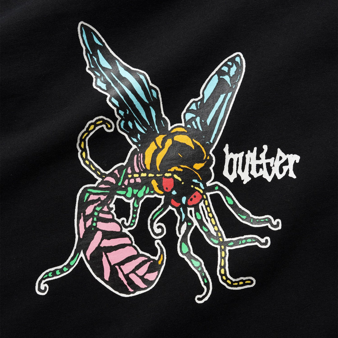 BUTTER GOODS Wasp Tee - Black - Image 2