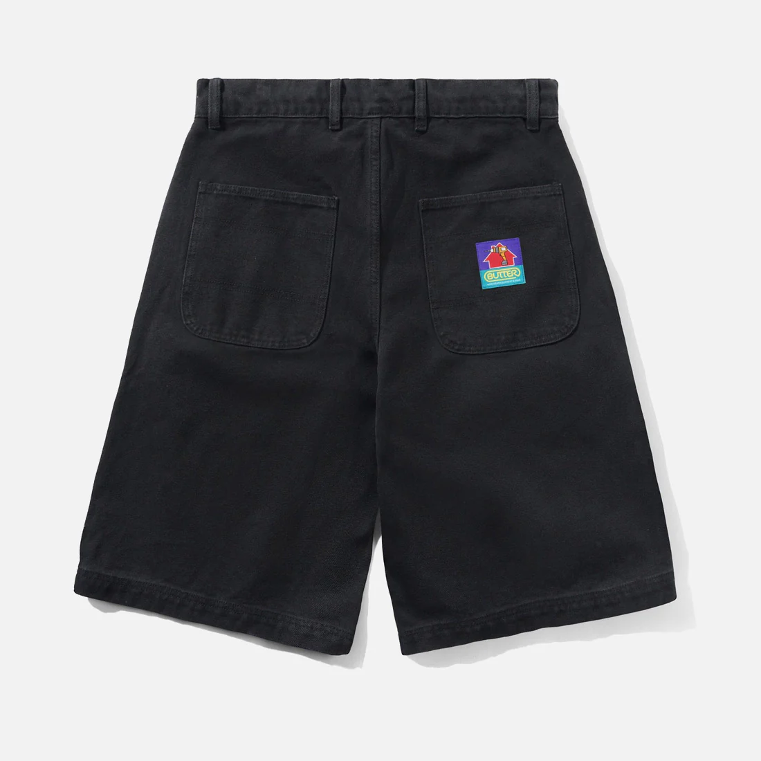 BUTTER GOODS Work Shorts - Black - Image 2