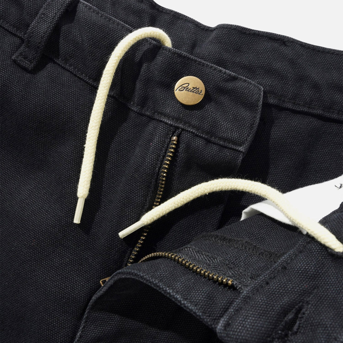 BUTTER GOODS Work Shorts - Black - Image 3